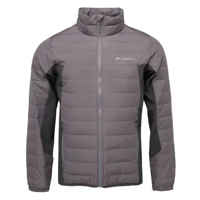 Columbia POWDER LITE HYBRID JACKET Férfi kabát, szürke, méret