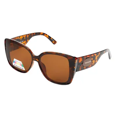 Finmark POLARIZED SUNGLASSES Napszemüveg polarizált lencsével, barna, méret