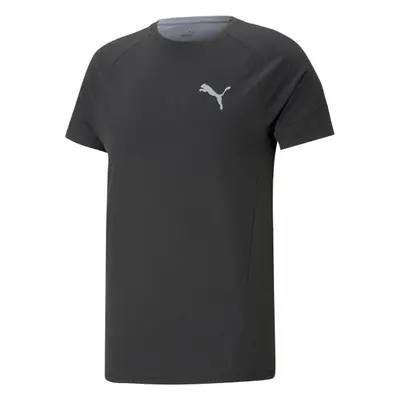 Puma EVOSTRIPE TEE Férfi póló sportoláshoz, fekete, méret