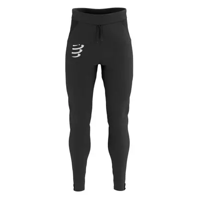 Compressport HURRICANE WINDPROOF Férfi szélálló futónadrág, fekete, méret