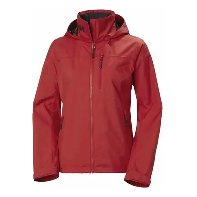 Helly Hansen CREW HOODED JACKET 2.0 W Női vitorlás dzseki, piros, méret