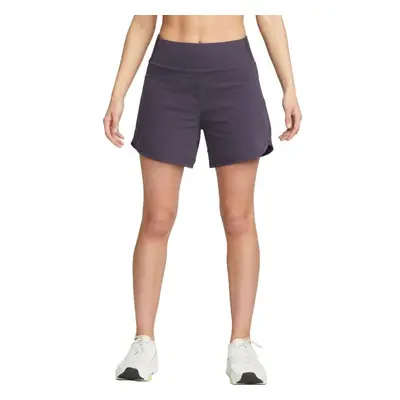 Nike NK BLISS DF MR 5IN BR SHORT Női rövidnadrág, sötétszürke, méret