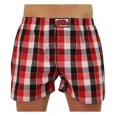 Styx MEN'S BOXERS SHORTS CLASSIC RUBBER Férfi alsó, piros, méret