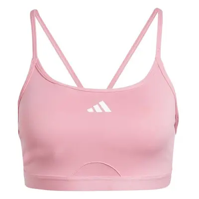 adidas AEROREACT TRAINING BRA Női sportmelltartó, rózsaszín, méret