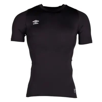 Umbro CORE SS CREW BASELAYER Férfi sport póló, fekete, méret