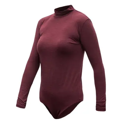 Sensor MERINO AIR Női hosszú ujjú body, bordó, méret