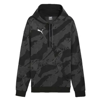 Puma INDIVIDUAL LIGA CAMO HOODY Férfi pulóver, fekete, méret