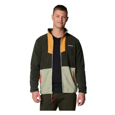 Columbia SEQUOIA GROVE FULL ZIP FLEECE Férfi fleece pulóver, sötétzöld, méret