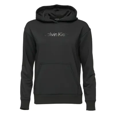 Calvin Klein PW - PULLOVER HOODIE Női pulóver, fekete, méret