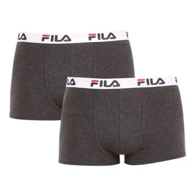 Fila MAN BOXER PACK Férfi bokszeralsó, sötétszürke, méret