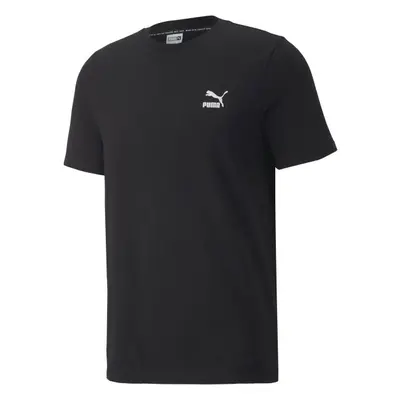 Puma ESS SMALL LOGO TEE Férfi póló, fekete, méret