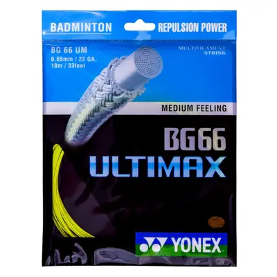 Yonex BG ULTIMAX Tollasütő húr, sárga, méret