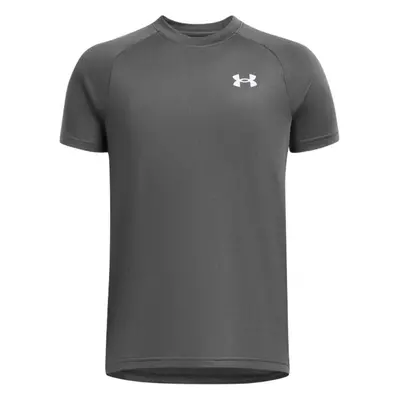 Under Armour UA TECH 2.0 SS Fiú póló sportoláshoz, sötétszürke, méret