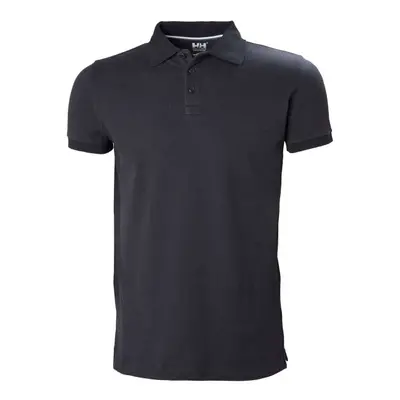 Helly Hansen CREW POLO Férfi póló, fekete, méret