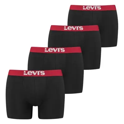 Levi's® SOLID BASIC BRIEF 4P Férfi boxeralsó, fekete, méret