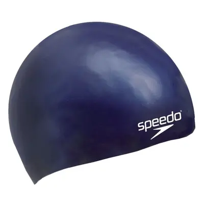 Speedo MOULDED SILC CAP JU Junior úszósapka, sötétkék, méret