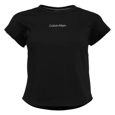 Calvin Klein HYBRID Női póló, fekete, méret