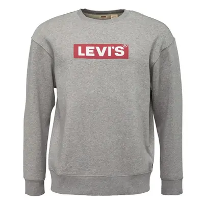 Levi's® T3 RELAXED GRAPHIC CREW Férfi pulóver, szürke, méret