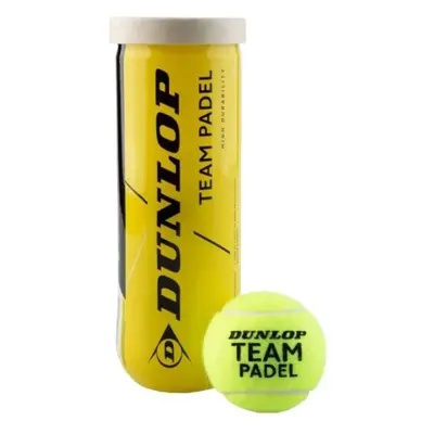 Dunlop PADEL TEAM Padel labda, sárga, méret