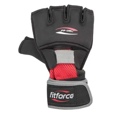 Fitforce GEL GLOVES Gélbandázs, fekete, méret