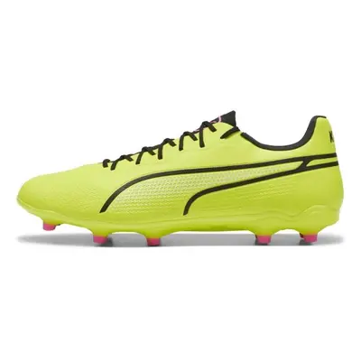 Puma KING PRO FG/AG Férfi futballcipő, sárga, méret 44.5