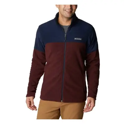 Columbia BASIN TRAIL III FULL ZIP Férfi pulóver, bordó, méret