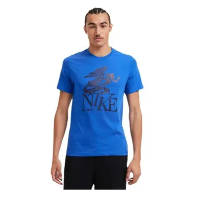 Nike SPORTSWEAR CLUB TEE Férfi póló, kék, méret