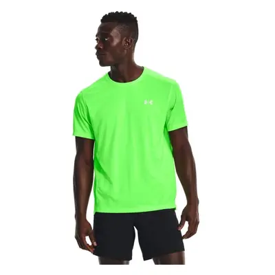 Under Armour SPEED STRIDE 2.0 TEE Férfi póló, fényvisszaverő neon, méret