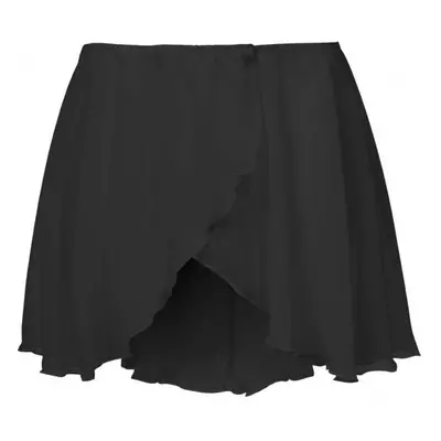 PAPILLON SHORT SKIRT Női balettszoknya, fekete, méret