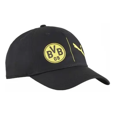 Puma BVB FANWEAR CAP Sapka, fekete, méret