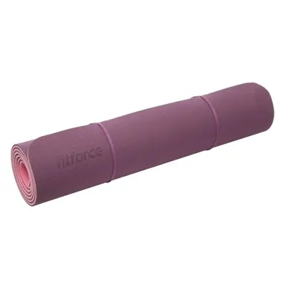 Fitforce YOGA MAT FIT6 Jógamatrac, lila, méret