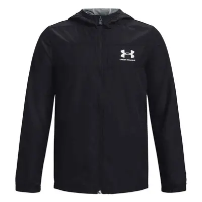 Under Armour SPORTSTYLE WINDBREAKER Fiú kabát, fekete, méret