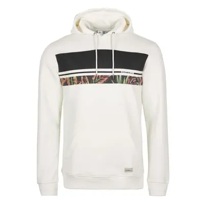 O'Neill BLOCK HOODIE Férfi pulóver, fehér, méret