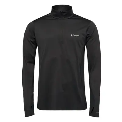 Columbia THREE PITCH HALF ZIP Férfi felső, fekete, méret