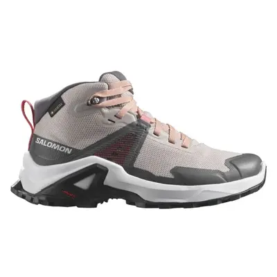 Salomon X RAISE MID GTX J Gyerek túracipő, bézs, méret