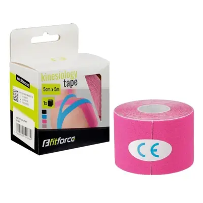 Fitforce KINETAPE Kineziológiai tapasz, rózsaszín, méret