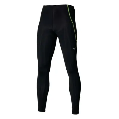 Mizuno BG3000 LONG TIGHT Férfi legging futáshoz, fekete, méret