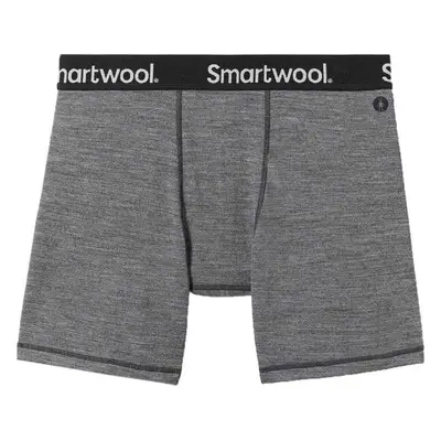 Smartwool ACTIVE BOXER BRIEF BOXED Férfi bokszeralsó, szürke, méret