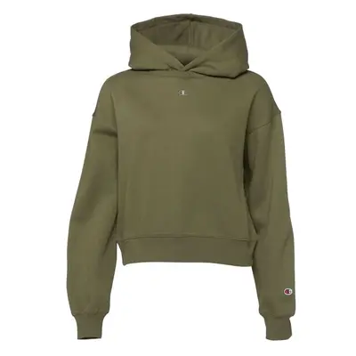 Champion HOODED Női pulóver, khaki, méret