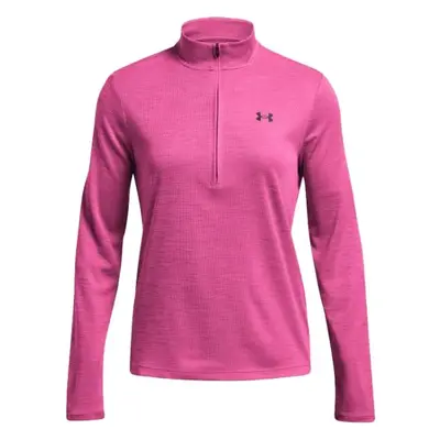 Under Armour TECH TEXTURED 1/2 ZIP Női felső, rózsaszín, méret