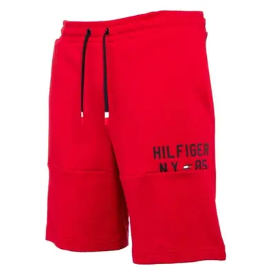 Tommy Hilfiger GRAPHIC SWEATSHORT Férfi short, piros, méret