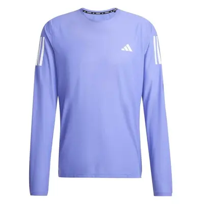 adidas OWN THE RUN LONG SLEEVE TOP Férfi futófelső, lila, méret