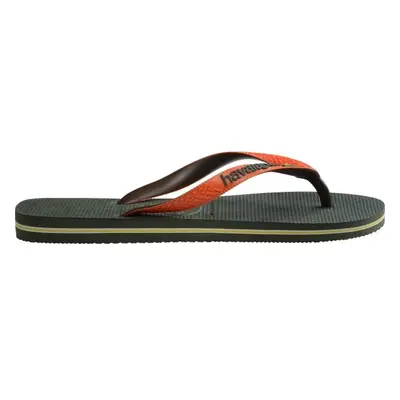 HAVAIANAS BRASIL MIX Férfi strandpapucs, khaki, méret 47/48