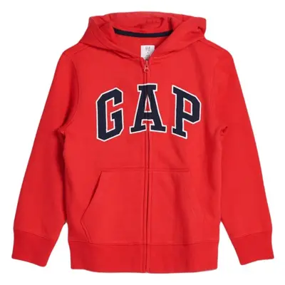 GAP V-NEW FZ GAP ARCH HOOD Fiú cipzáras felső, piros, méret