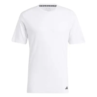 adidas YOGA BASE TEE Férfi sportpóló, fehér, méret