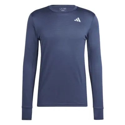 adidas OTR LONGSLEEVE Férfi futófelső, sötétkék, méret