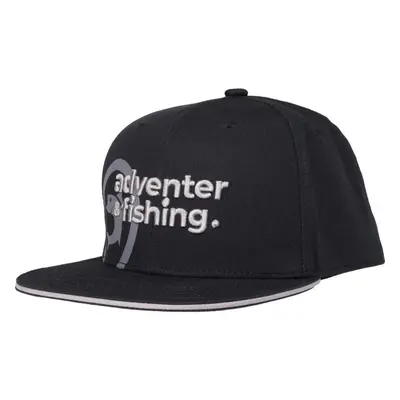 ADVENTER & FISHING STRAIGHT CAP Baseball sapka, fekete, méret