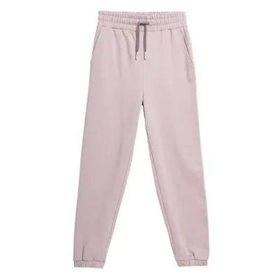 4F TROUSERS CAS W Női melegítő nadrág, rózsaszín, méret