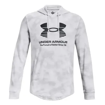 Under Armour UA RIVAL TERRY NOVELTY HD Férfi sportpulóver, fehér, méret