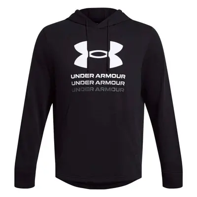 Under Armour RIVAL Férfi pulóver, fekete, méret